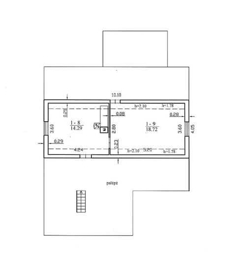 Parduodamas namas Gražučių g., Želkūnų k., Prienų r. sav., 92.51 m2 ploto, 1 aukštai 10