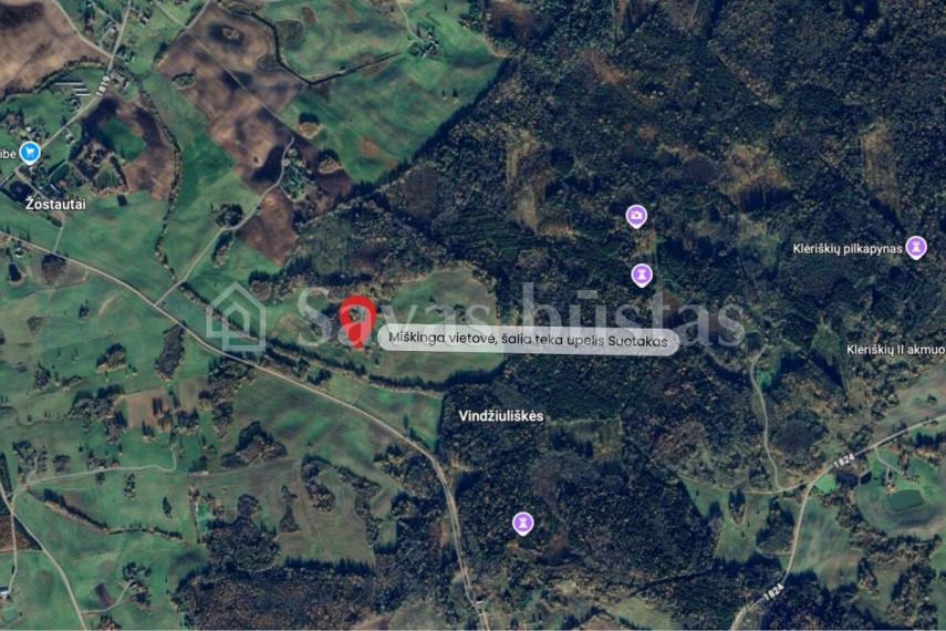 Parduodamas  sklypas Vindžiuliškių k., Kaišiadorių r. sav., 448 a ploto 2