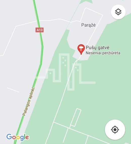 Parduodamas daugiaaukštės gyvenamosios paskirties sklypas Pušų g., Vydmantų k., Kretingos r. sav., 10 a ploto 3