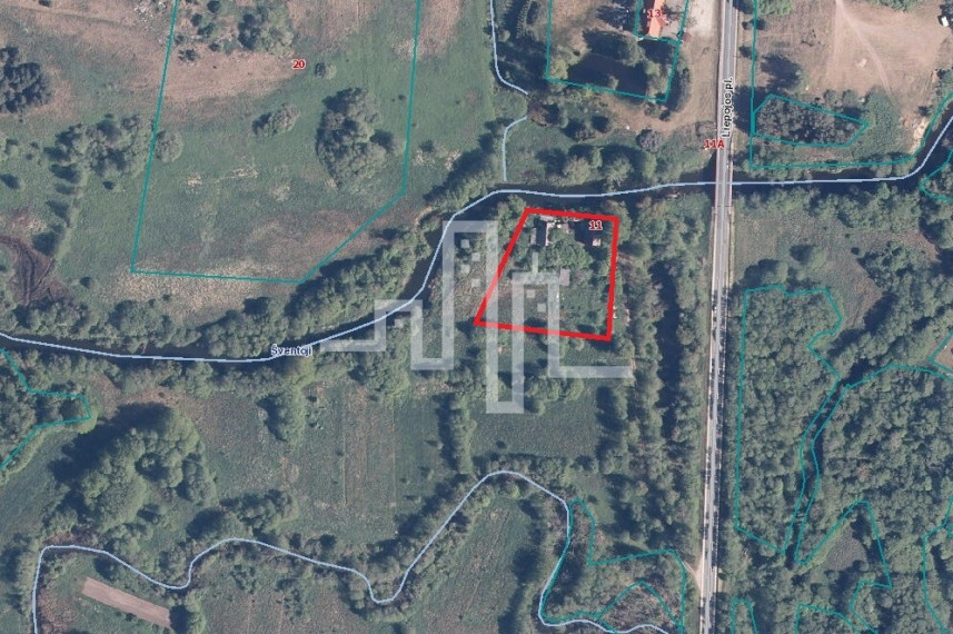 Parduodamas daugiaaukštės gyvenamosios paskirties sklypas Liepojos pl., Šventoji, Palangos m., Palangos m. sav., 40 a ploto 1