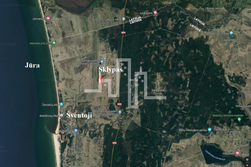 Parduodamas  sklypas Miško tak., Šventoji, Palangos m., Palangos m. sav., 498 a ploto 1
