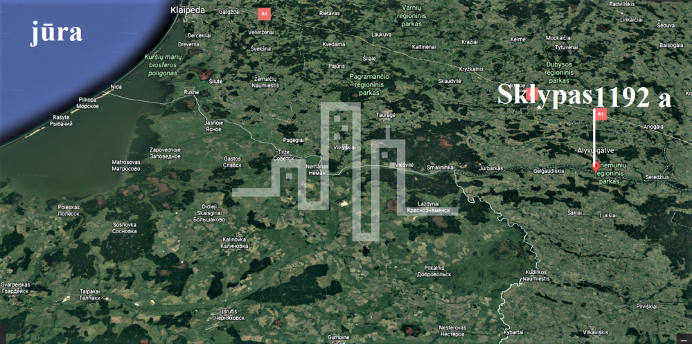 Parduodamas žemės ūkio paskirties sklypas Ąžuolyno g., Plokščių k., Kretingos r. sav., 1192 a ploto 1