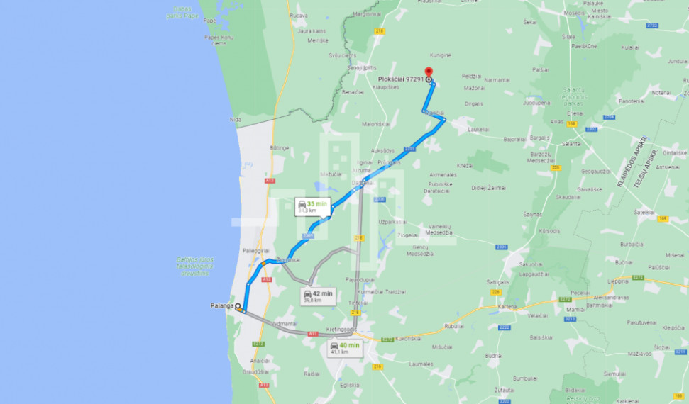Parduodamas žemės ūkio paskirties sklypas Ąžuolyno g., Plokščių k., Kretingos r. sav., 1192 a ploto 4