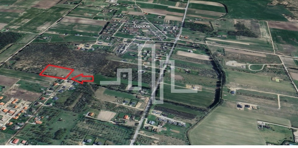 Parduodamas  sklypas Laukų g., Dupulčių k., Kretingos r. sav., 10 a ploto 3