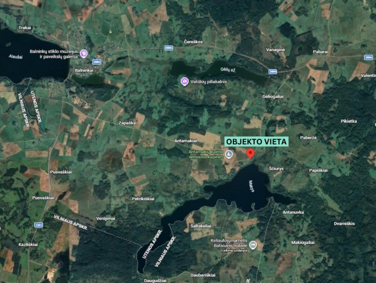 Parduodamas kitos paskirties sklypas Antamakių k., Molėtų r. sav., 74.73 a ploto 24