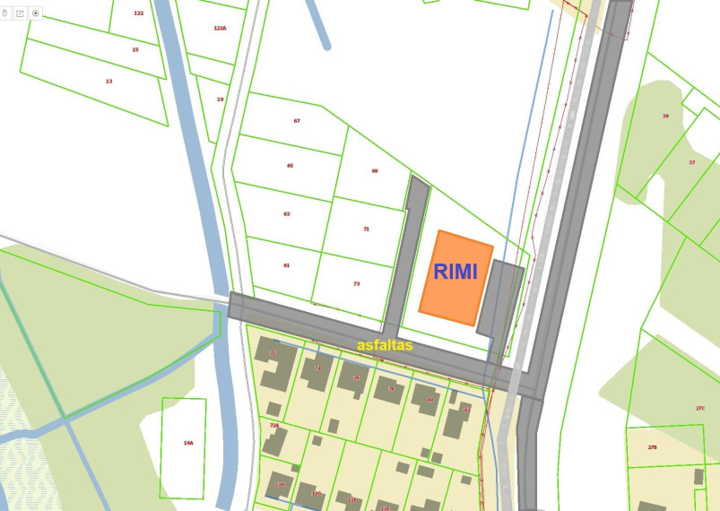 Parduodamas sklypas Piktmiškio g., Pabaliai, Šiaulių m., Šiaulių m. sav., 62.30 a ploto 3