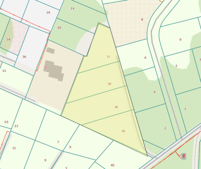 Parduodamas sklypas Vienkiemių g., Pilaitėje, Vilniuje, 10.53 a ploto 6