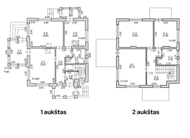 Parduodamas namas Smilčių g., Palangos m., Palangos m. sav., 155 m2 ploto, 2 aukštai 3