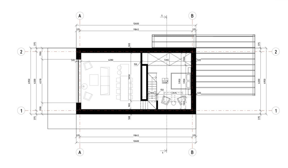 Parduodamas namas Pušyno g., Vilkiškių k., Molėtų r. sav., 80 m2 ploto, 2 aukštai 31