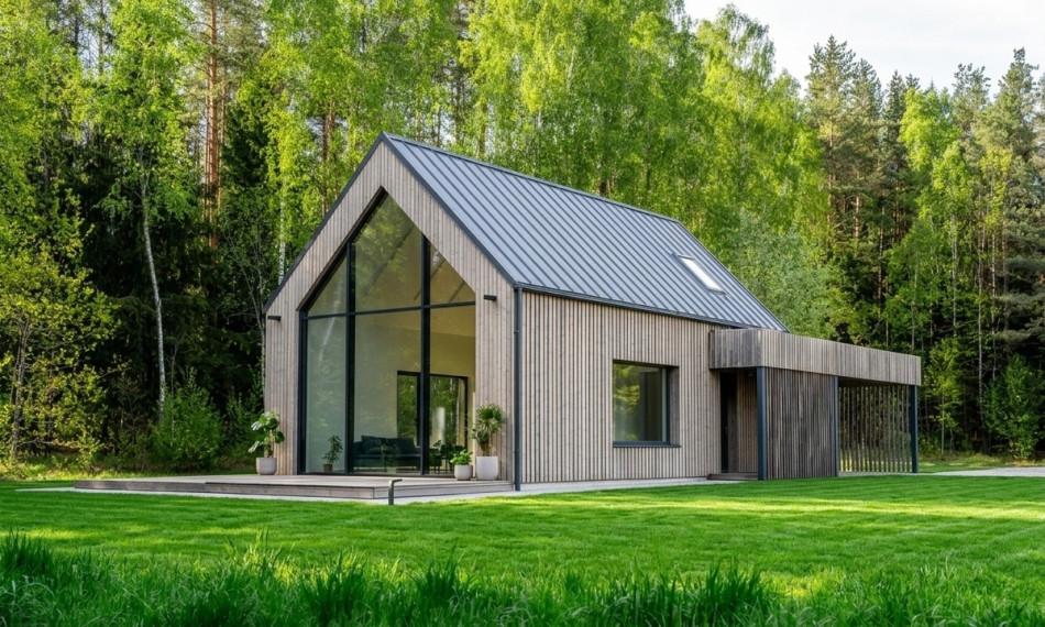 Parduodamas namas Pušyno g., Vilkiškių k., Molėtų r. sav., 80 m2 ploto, 2 aukštai 2
