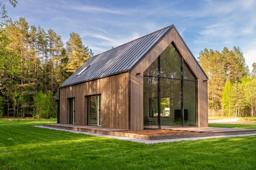 Parduodamas namas Pušyno g., Vilkiškių k., Molėtų r. sav., 80 m2 ploto, 2 aukštai 4