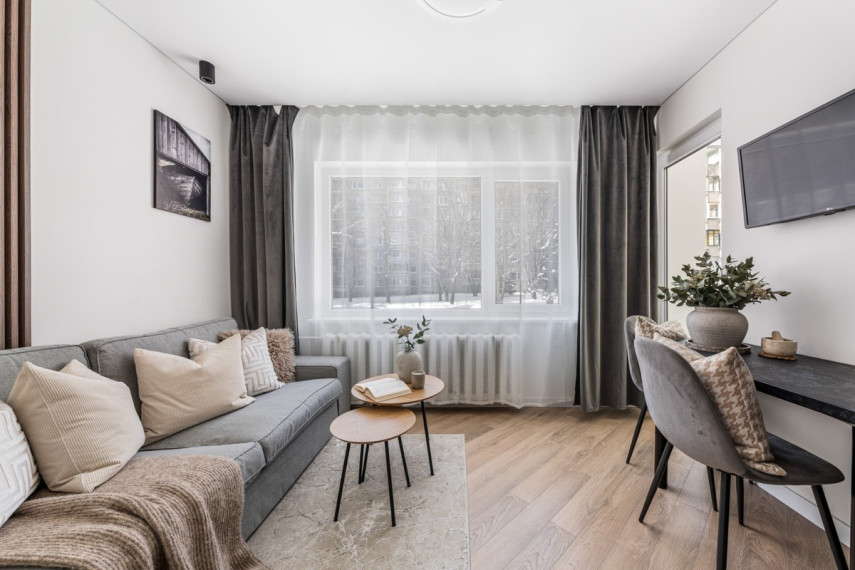 Parduodamas butas Justiniškių g., Vilniaus m., Vilniaus m. sav., 32.03 m2 ploto, 2 kambariai 2