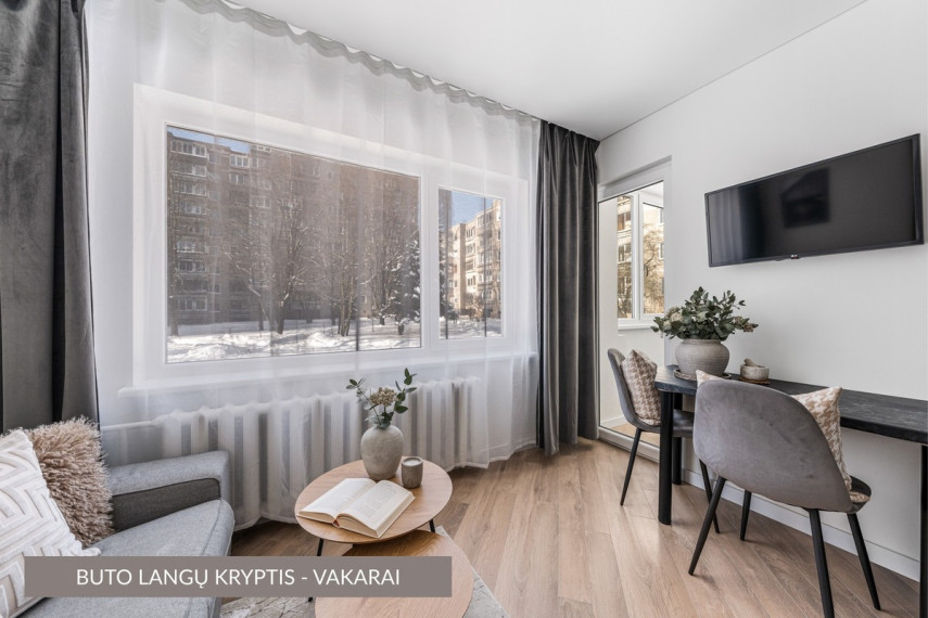 Parduodamas butas Justiniškių g., Vilniaus m., Vilniaus m. sav., 32.03 m2 ploto, 2 kambariai 3