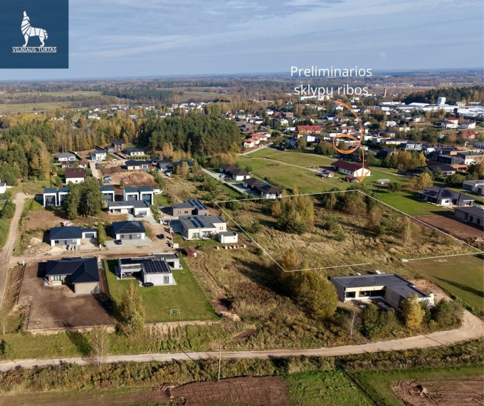 Parduodamas  sklypas Žalumos g., Lindiniškių k., Vilniaus r. sav., 12.35 a ploto 3