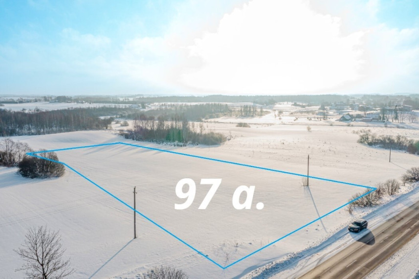 Parduodamas  sklypas Želvaičių k., Telšių r. sav., 97 a ploto 2
