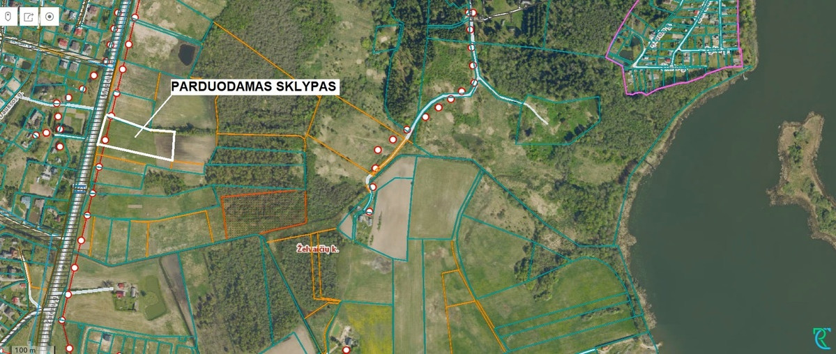 Parduodamas  sklypas Želvaičių k., Telšių r. sav., 97 a ploto 10