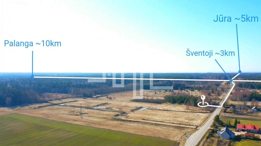Parduodamas daugiaaukštės gyvenamosios paskirties sklypas Želvių g., Želvių k., Kretingos r. sav., 13 a ploto 1
