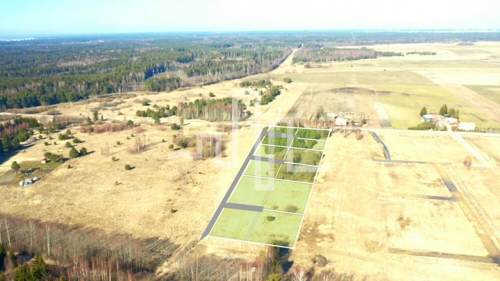 Parduodamas daugiaaukštės gyvenamosios paskirties sklypas Želvių g., Želvių k., Kretingos r. sav., 13 a ploto 6