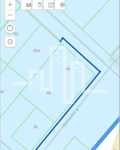Parduodamas daugiaaukštės gyvenamosios paskirties sklypas Vilimiškės kelias, Vilimiškės, Palangos m., Palangos m. sav., 20 a ploto 10
