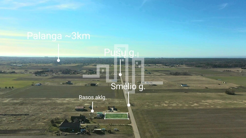 Parduodamas daugiaaukštės gyvenamosios paskirties sklypas Kiauleikių k., Kretingos r. sav., 11 a ploto 10