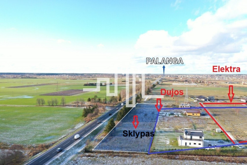Parduodamas komercinės paskirties sklypas Palangos pl., Vydmantų k., Kretingos r. sav., 69 a ploto 6