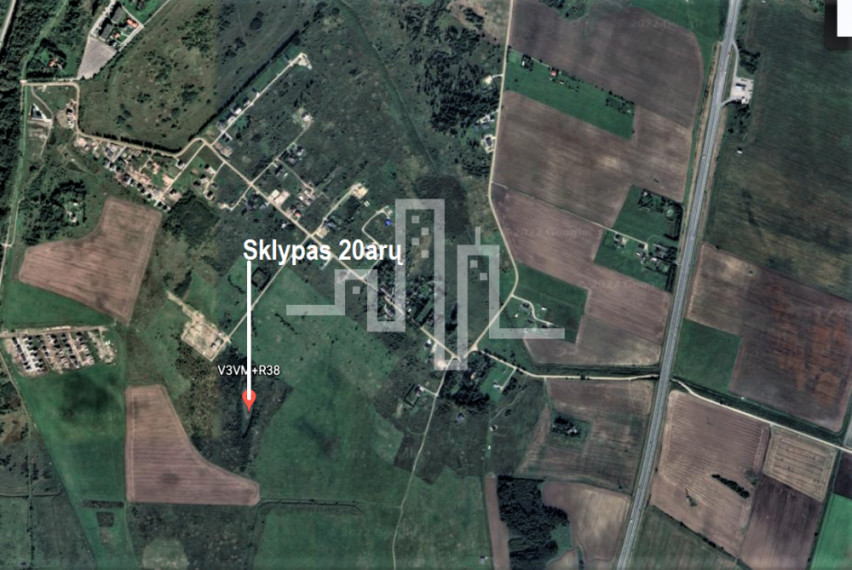 Parduodamas daugiaaukštės gyvenamosios paskirties sklypas Nemirsetos g., Vilimiškės, Palangos m., Palangos m. sav., 20 a ploto 2