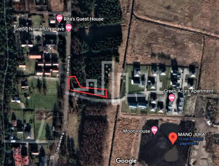 Parduodamas žemės ūkio paskirties sklypas Užkanavės g., Kunigiškės, Palangos m., Palangos m. sav., 15 a ploto 2
