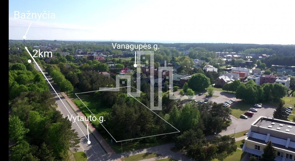 Parduodamas kitos paskirties sklypas Vytauto g., Palanga, Palangos m., Palangos m. sav., 32 a ploto 3
