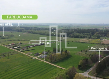 Parduodamas žemės ūkio paskirties sklypas Pievų g., Pryšmančių k., Kretingos r. sav., 100 a ploto Parduodamas žemės ūkio paskirties sklypas Pievų g., Pryšmančių k., Kretingos r. sav., 100 a ploto