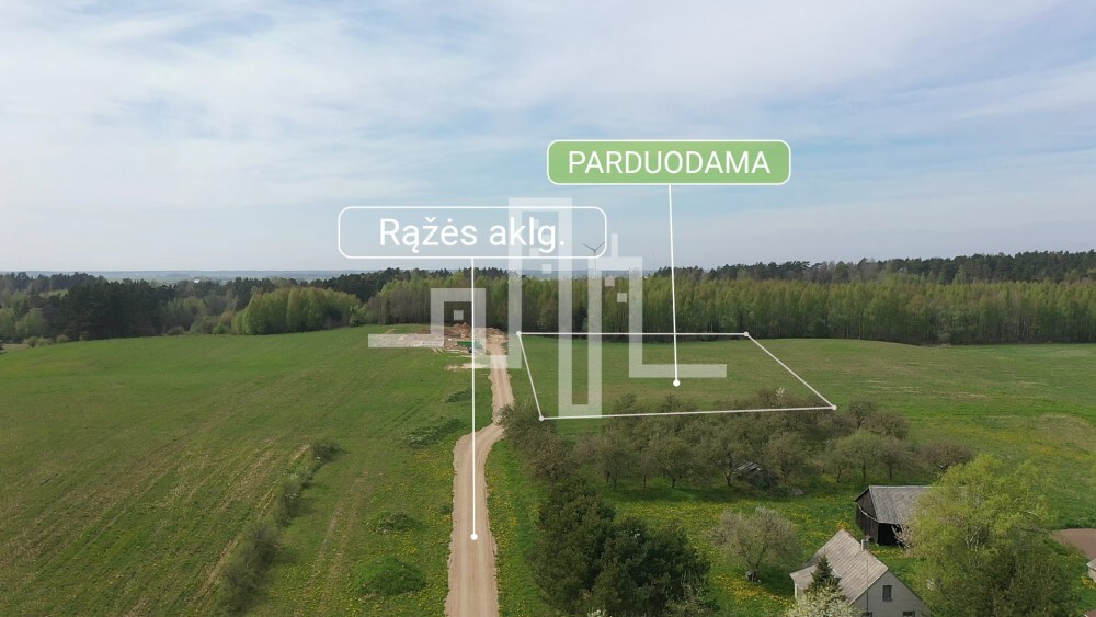 Parduodamas žemės ūkio paskirties sklypas Pievų g., Pryšmančių k., Kretingos r. sav., 100 a ploto 5