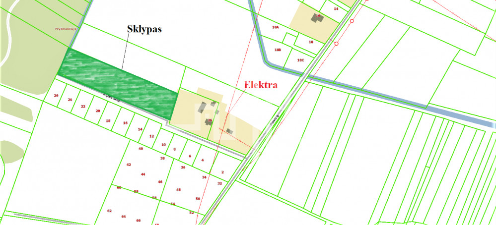 Parduodamas žemės ūkio paskirties sklypas Pievų g., Pryšmančių k., Kretingos r. sav., 100 a ploto 10