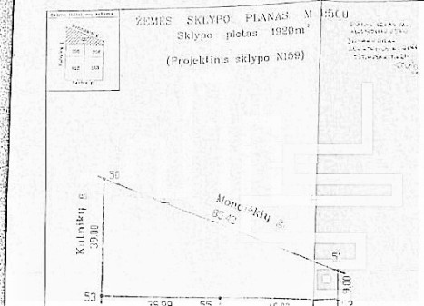 Parduodamas daugiaaukštės gyvenamosios paskirties sklypas Kutninkų g., Monciškės, Palangos m., Palangos m. sav., 19 a ploto Parduodamas daugiaaukštės gyvenamosios paskirties sklypas Kutninkų g., Monciškės, Palangos m., Palangos m. sav., 19 a ploto