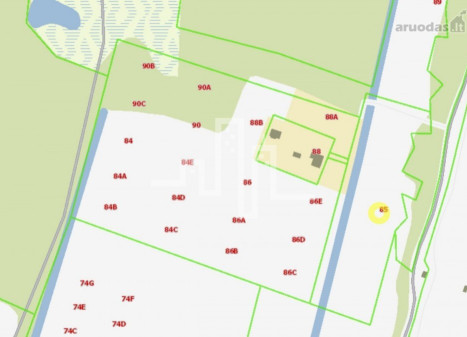 Parduodamas žemės ūkio paskirties sklypas Paliepgirių kelias, Kunigiškės, Palangos m., Palangos m. sav., 100 a ploto Parduodamas žemės ūkio paskirties sklypas Paliepgirių kelias, Kunigiškės, Palangos m., Palangos m. sav., 100 a ploto