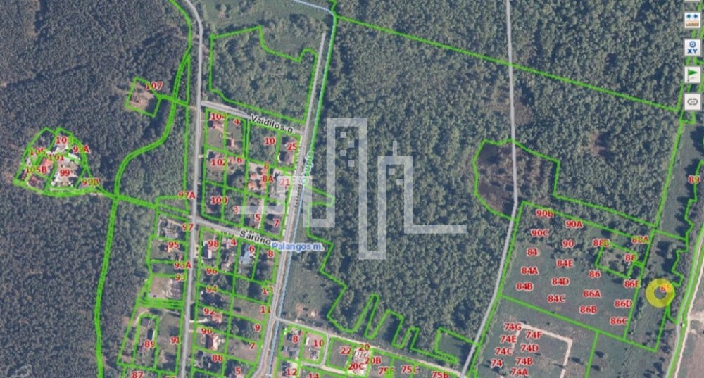 Parduodamas žemės ūkio paskirties sklypas Paliepgirių kelias, Kunigiškės, Palangos m., Palangos m. sav., 100 a ploto 2