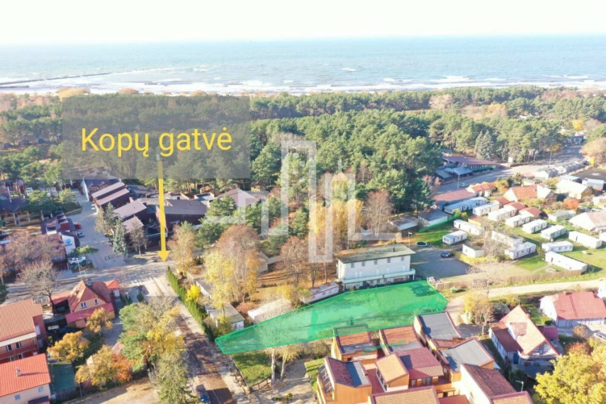 Parduodamas daugiaaukštės gyvenamosios paskirties sklypas Topolių g., Šventoji, Palangos m., Palangos m. sav., 8 a ploto 2