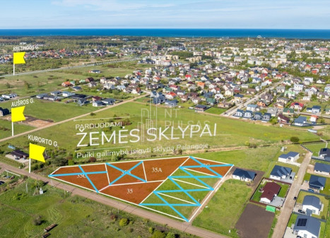Parduodamas daugiaaukštės gyvenamosios paskirties sklypas Kurorto g., Palangos m., Palangos m. sav., 10 a ploto Parduodamas daugiaaukštės gyvenamosios paskirties sklypas Kurorto g., Palangos m., Palangos m. sav., 10 a ploto
