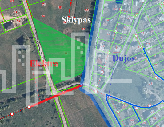 Parduodamas daugiaaukštės gyvenamosios paskirties sklypas Penkininkų g., Kretingos m., Kretingos r. sav., 76 a ploto 3