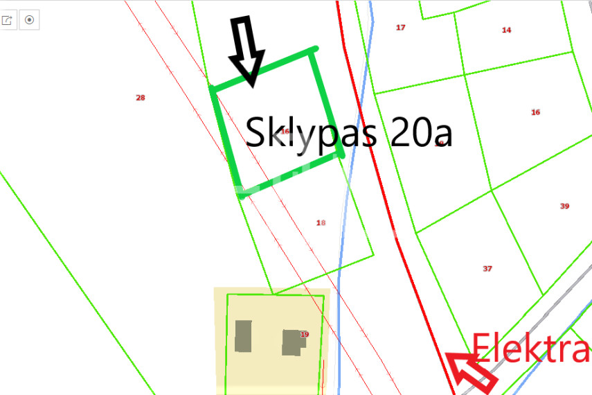 Parduodamas daugiaaukštės gyvenamosios paskirties sklypas Inkaro g., Šventoji, Palangos m., Palangos m. sav., 20 a ploto 2