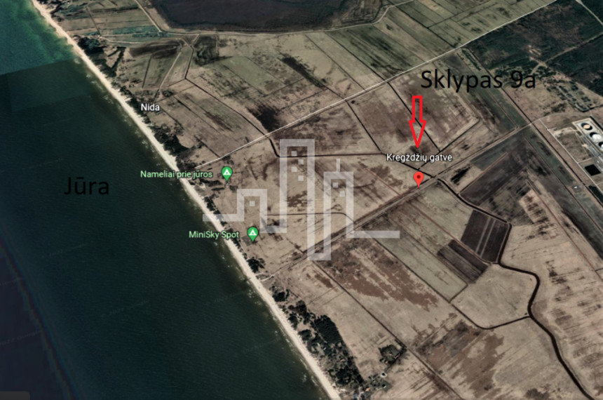 Parduodamas  sklypas Kregždžių g., Šventoji, Palangos m., Palangos m. sav., 9 a ploto 1