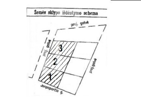 Parduodamas daugiaaukštės gyvenamosios paskirties sklypas Jonpaparčio g., Šventoji, Palangos m., Palangos m. sav., 20 a ploto