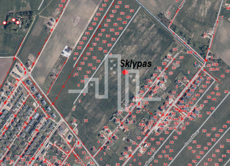 Parduodamas žemės ūkio paskirties sklypas Danės g., Trušelių k., Klaipėdos r. sav., 220 a ploto