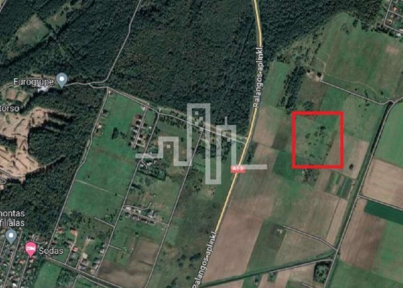 Parduodamas žemės ūkio paskirties sklypas Parąžės k., Kretingos r. sav., 55 a ploto 1