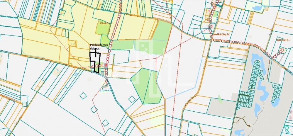 Parduodamas žemės ūkio paskirties sklypas Liepynės g., Lankučių k., Klaipėdos r. sav., 50 a ploto 2