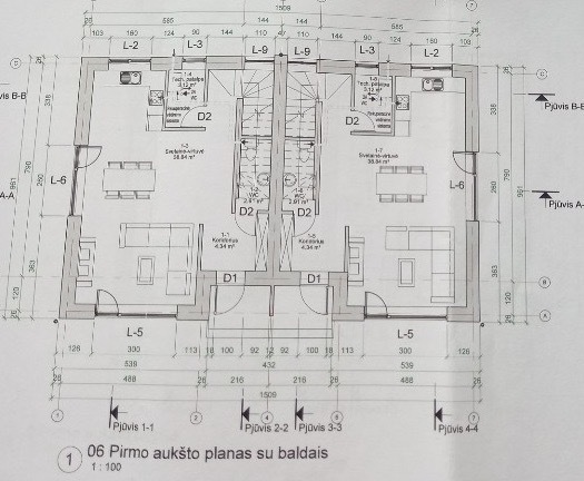 Parduodamas namas Liepų g., Ramučių k., Kauno r. sav., 103.79 m2 ploto, 2 aukštai 25