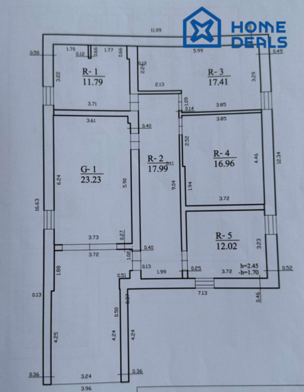Parduodamas butas Šerkšno g., Lazdynėliai, Vilniaus m., Vilniaus m. sav., 72.46 m² ploto 2 kambariai 40