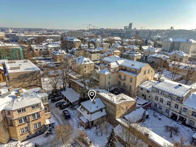 Parduodamas namas A. Mickevičiaus g., Žvėrynas, Vilniaus m., Vilniaus m. sav., 66.72 m2 ploto, 2 aukštai 15