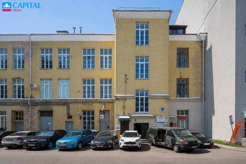 Parduodamos sandėliavimo patalpos T. Ševčenkos g., Vilniaus m., Vilniaus m. sav., 91.52 m2 ploto 1