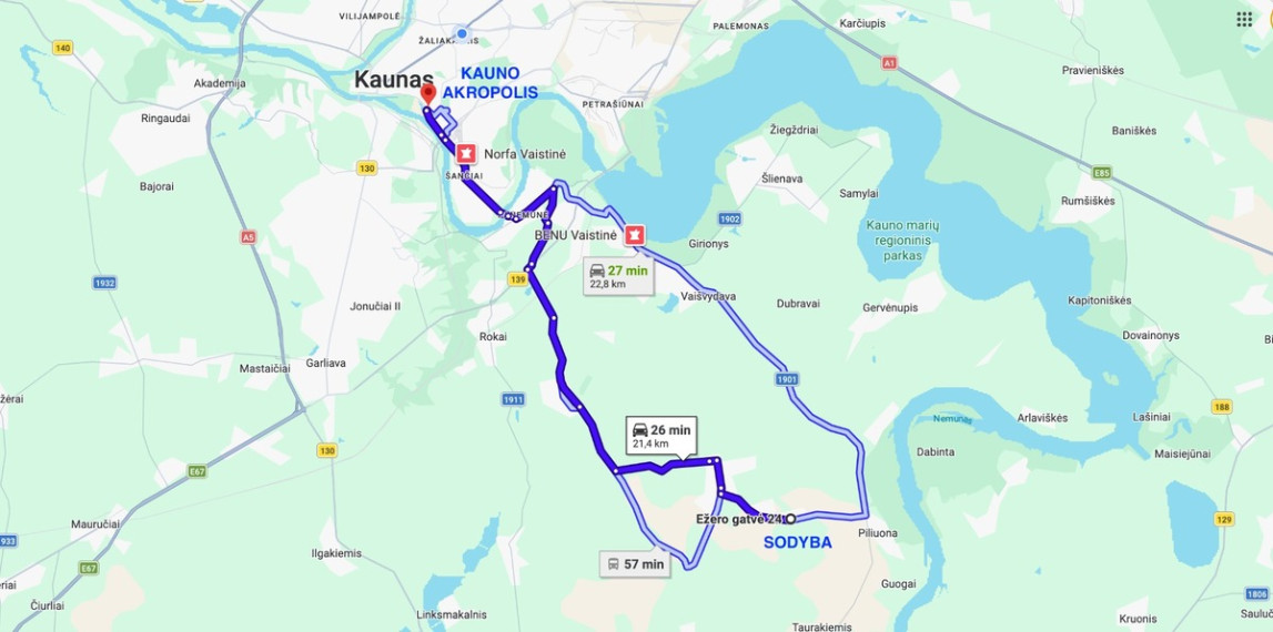 Parduodamas namas Ežero g., Dobilijos k., Kauno r. sav., 83.33 m2 ploto, 2 aukštai 24