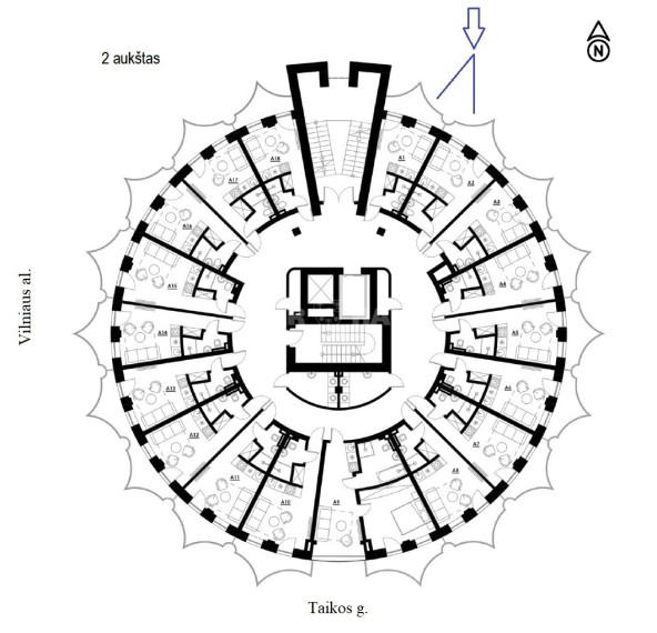 Parduodamas butas Taikos g., Druskininkų m., Druskininkų sav., 30.57 m2 ploto, 2 kambariai 12