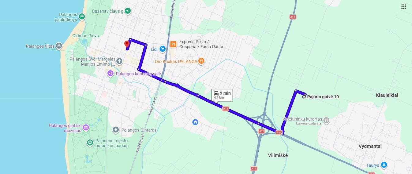 Parduodamas sklypas Pušų g., Kiauleikių k., Kretingos r. sav., 16.12 a ploto 6